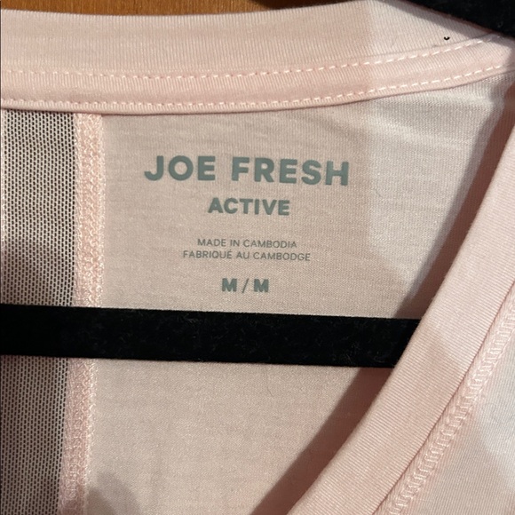 NWT Joe Fresh Women's Pink V-Neck Top size medium - Picture 4 of 10